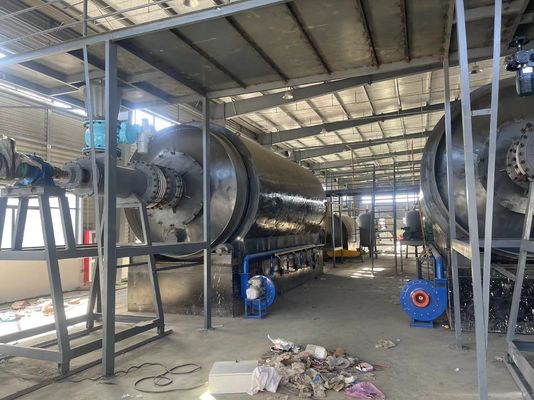 10 Tons Pyrolysis Plant For Diesel Plastic/Tire To Diesel Oil Production Line