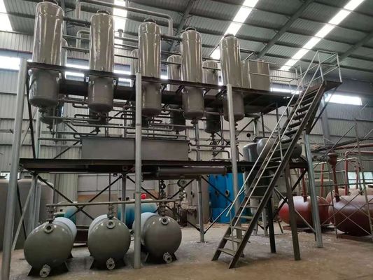 Decolorant Pyrolysis Oil to Diesel Fuel Oil Machine for D1600*3500mm Raw Material