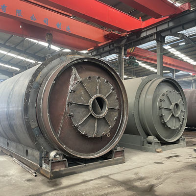 Pyrolysis Machine For Recycling Tire Tyre Plastic Oil Sludge Cable Sheath